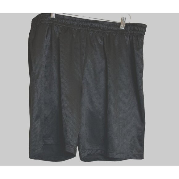 Star Men's Pull On Loose Fitting Shorts Black Size 40/42 Sku 2914 - Picture 2 of 8